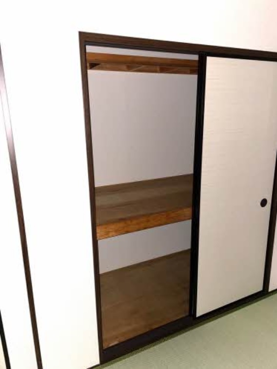 収納　同建築会社施工例。ご参考下さい