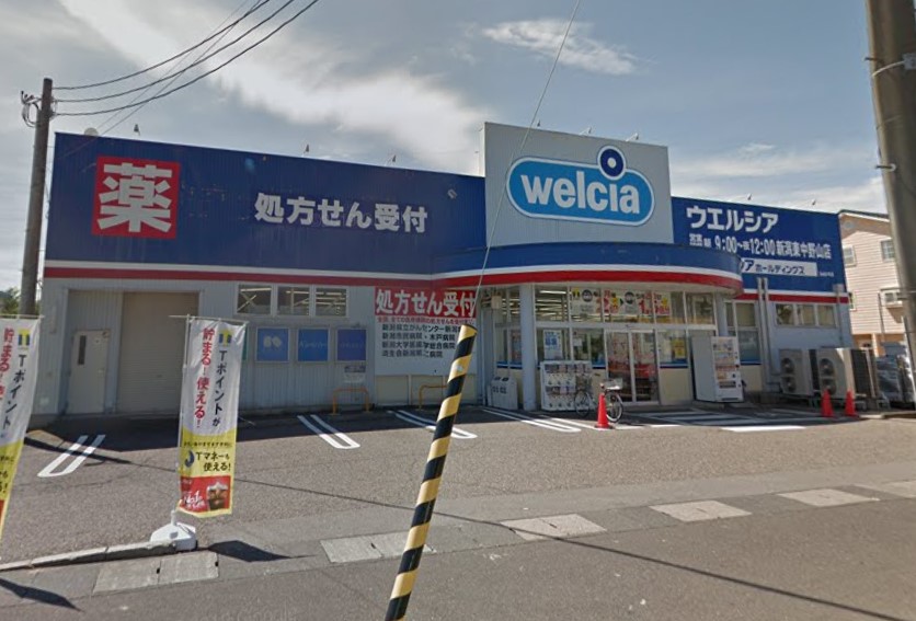 ドラックストア　ウエルシア新潟東中野山店（ドラッグストア）まで862m
