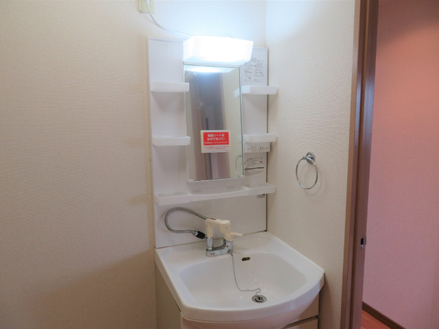 洗面設備　４０２号室の写真