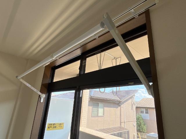 その他設備　室内物干し