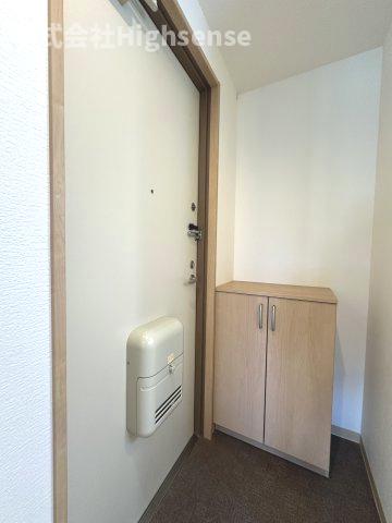 玄関　明るい玄関です