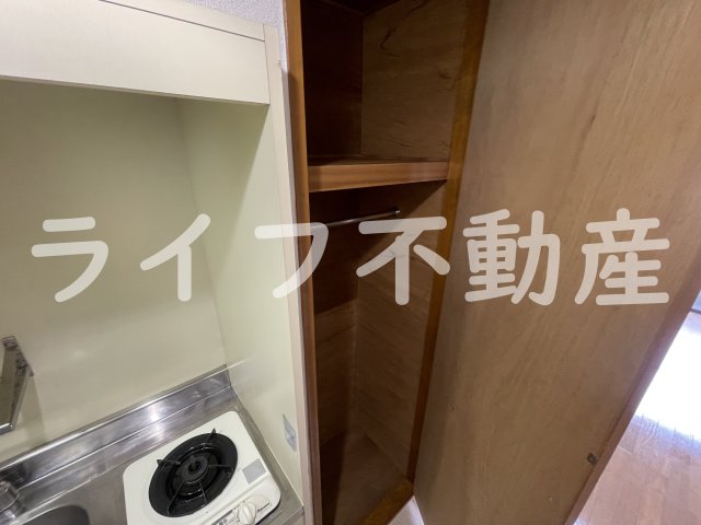 収納　収納のためのスペースです