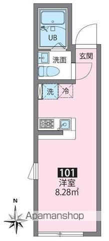 CASADIA赤塚の間取り写真