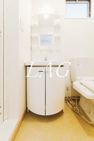洗面設備　洗面台です。