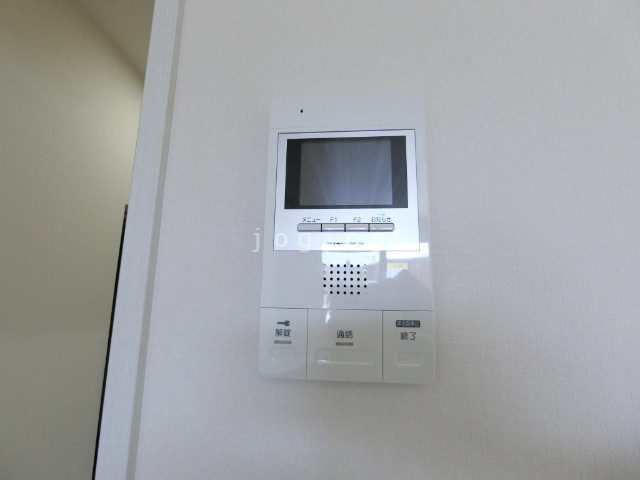 セキュリティ　来訪者が来てもモニターで確認できます！