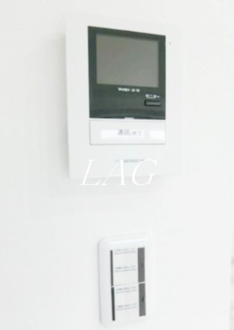 セキュリティ　モニター付きインターホンです。
