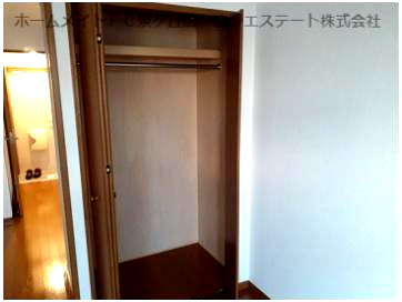 収納　収納のためのスペースです