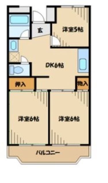 グリーンプラザ御園 4号棟の間取り写真