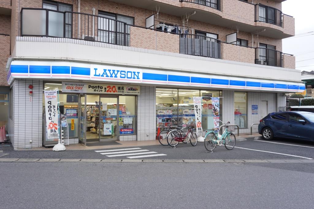 コンビニ　ローソン 松戸元山駅前店（コンビニ）まで457m