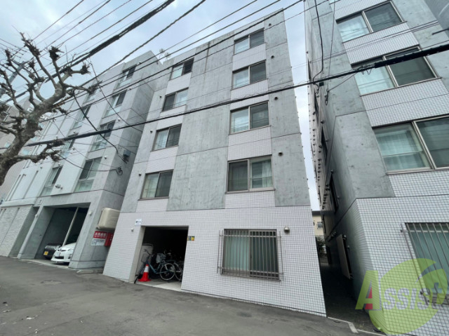 建物外観　札幌市中央区北五条西「ＲＡＧＵＳＡＮ５Ｗ１７Ａ」