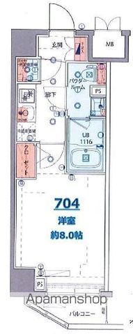 都営三田線 西台駅 徒歩9分 8階建 築5年の間取り写真