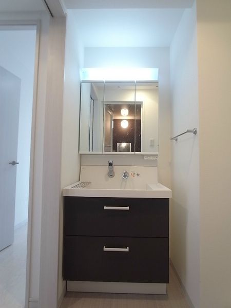 洗面設備　別タイプ部屋　参考写真です