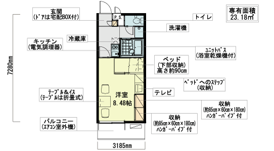 レオパレスＡＧＡの間取り