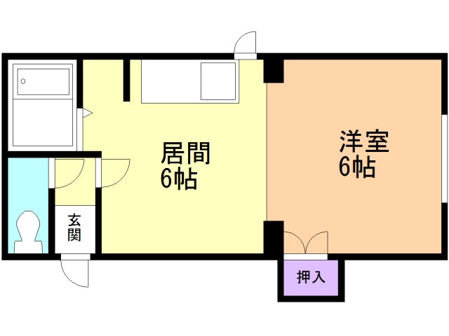 【佐藤マンションの間取り】