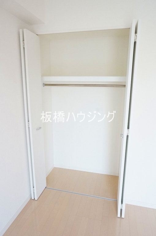 収納　洋室のクローゼット