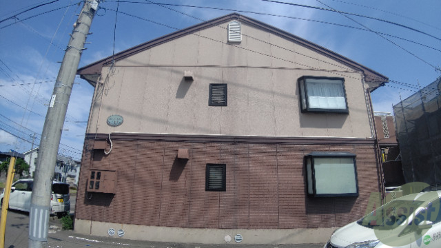 建物外観　多賀城市八幡字庚田４１－１、セジュールシャルム１