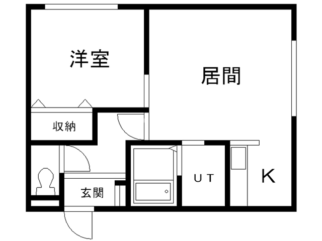 フォレスト３．９の間取り