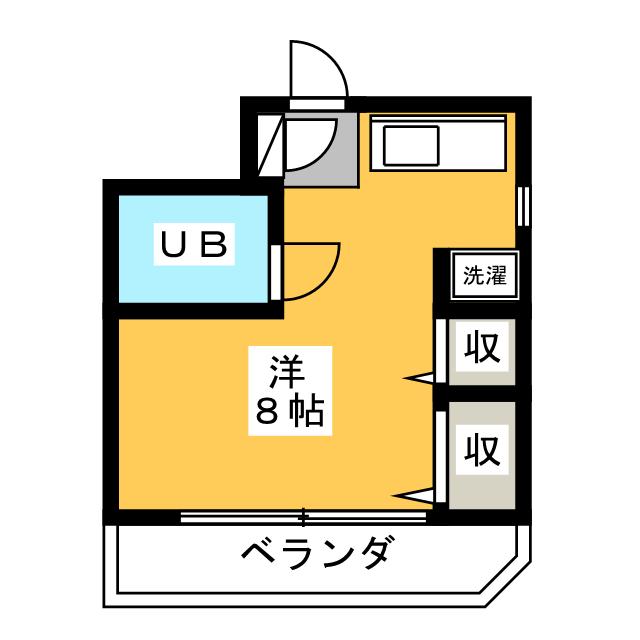 マロンハイツの間取り