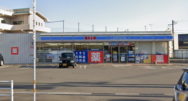 コンビニ　ローソン大分皆春店（コンビニ）まで768m