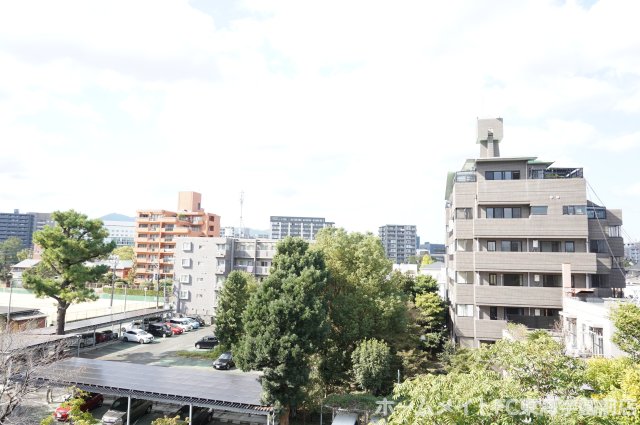 【熊本市中央区新屋敷のマンションの眺望】