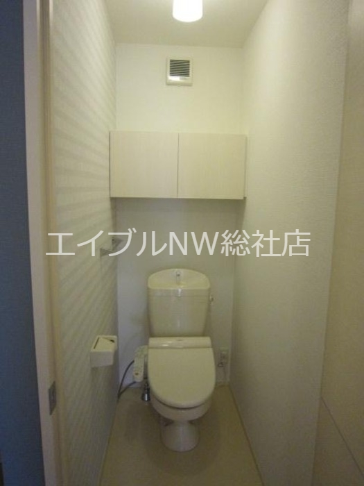 【倉敷市水江のアパートのトイレ】