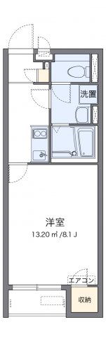 レオネクストひまわりの間取り