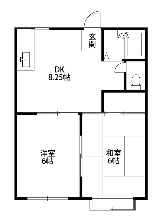 アルコ小針台の間取り