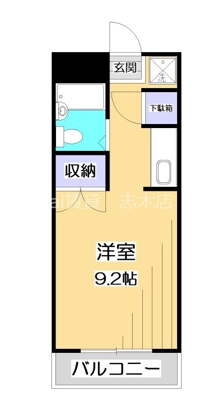 志木市本町のマンションの間取り