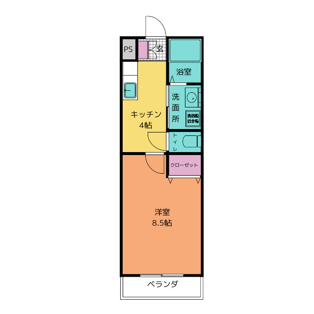 リフュージの間取り