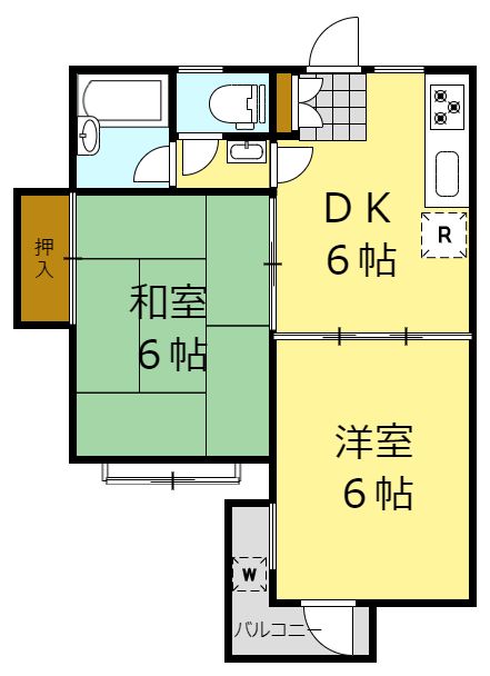 TKハイム錦町_間取り_0