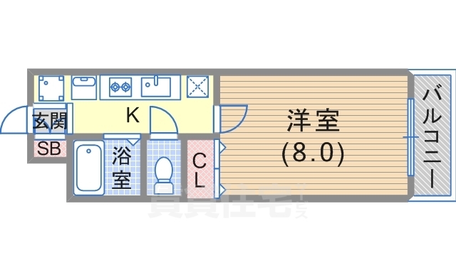 ベルコート御蔵の間取り