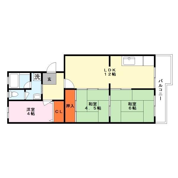 ヴィラ青山の間取り