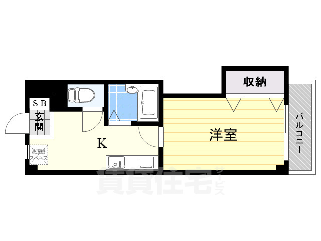 プリミエール高槻の間取り