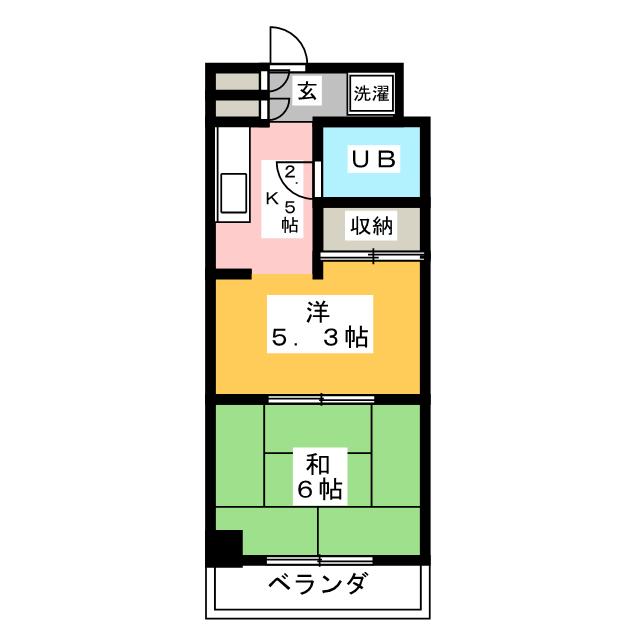 藤和東戸塚ハイタウンの間取り