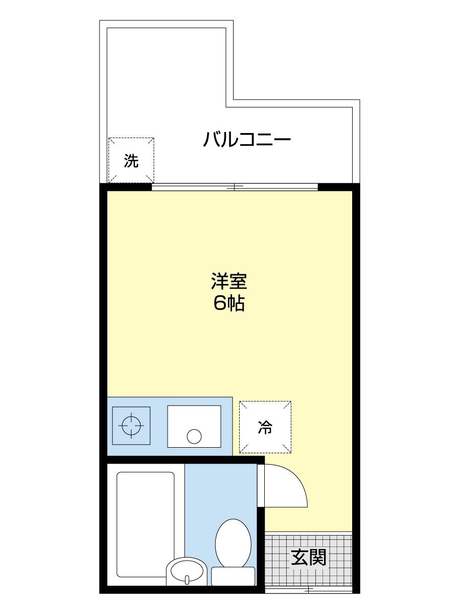 セザール第二上星川の間取り