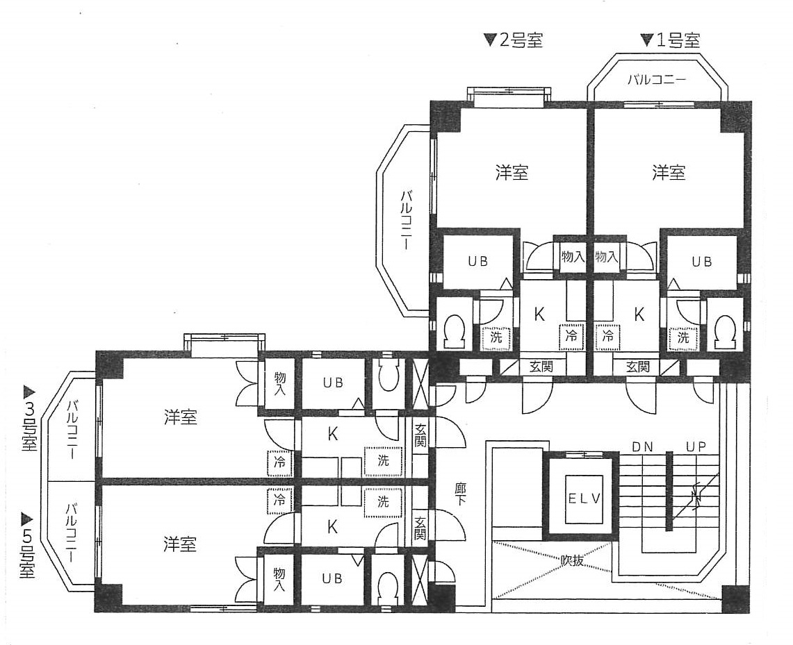 JMヒラの間取り