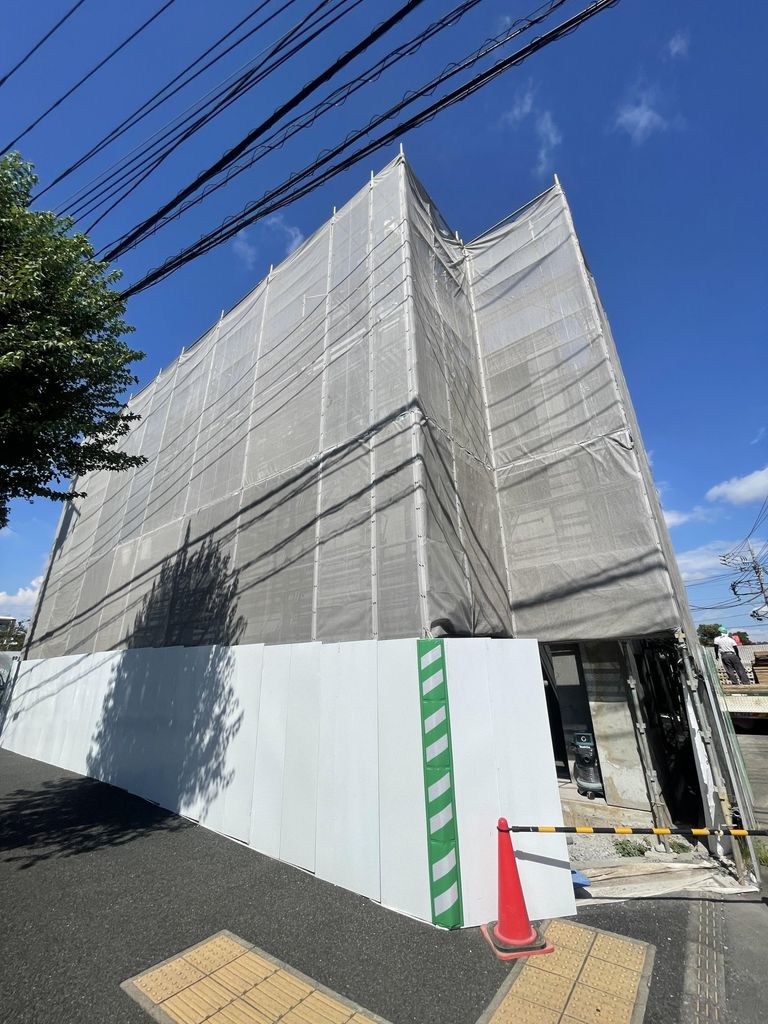 【町田市小川のマンションのバルコニー】