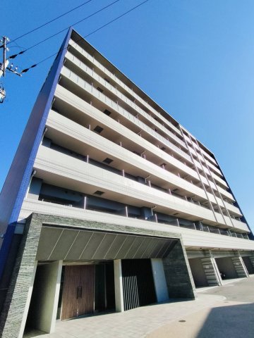 【大阪市西淀川区姫里のマンションの建物外観】