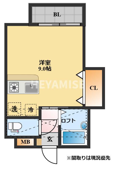 コンフォルト2の間取り