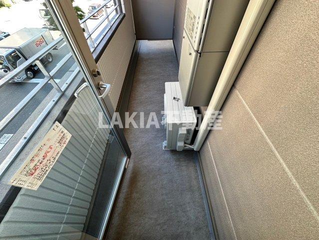 【リブウッド大阪城のバルコニー】