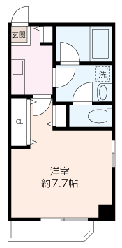 アドバンス茅ヶ崎の間取り