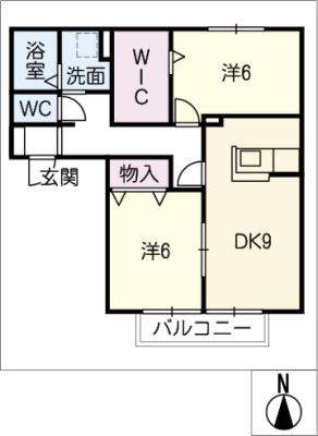 ハウスソレジオの間取り