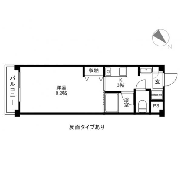 長野市大字長野のマンションの間取り