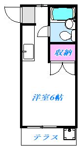 サンハイツ衣舞伎の間取り