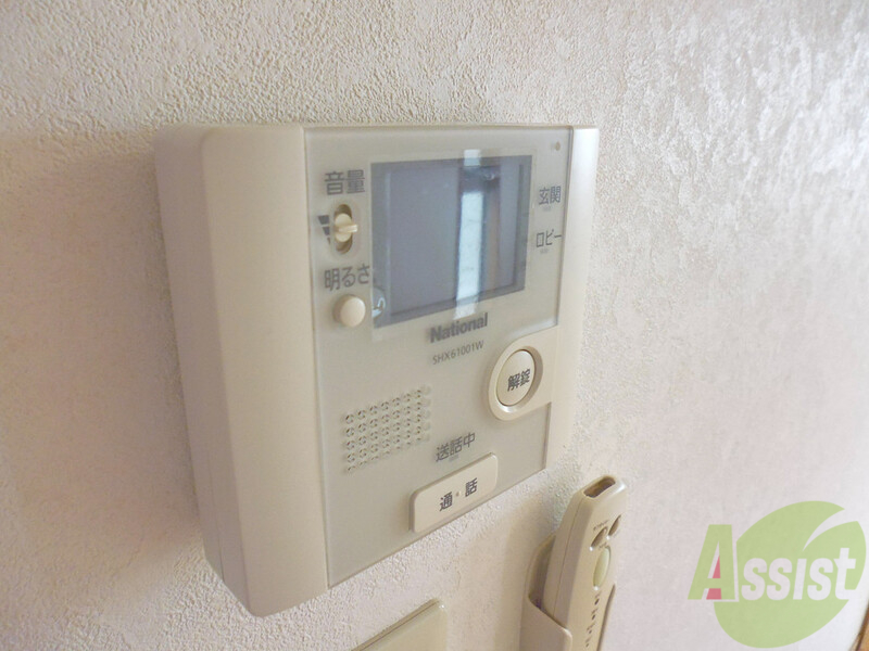 その他設備　モニター付きオートロックがついています。防犯面にも配慮