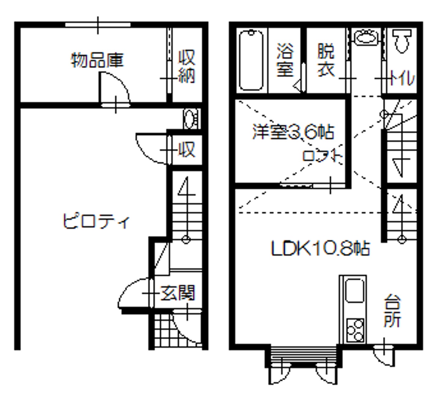 Furano resort WAKABAの間取り