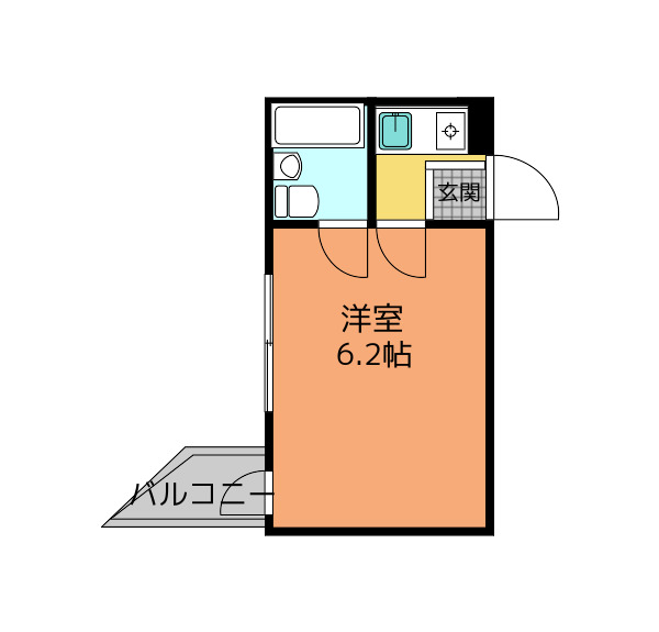 スコッチテリア三条の間取り