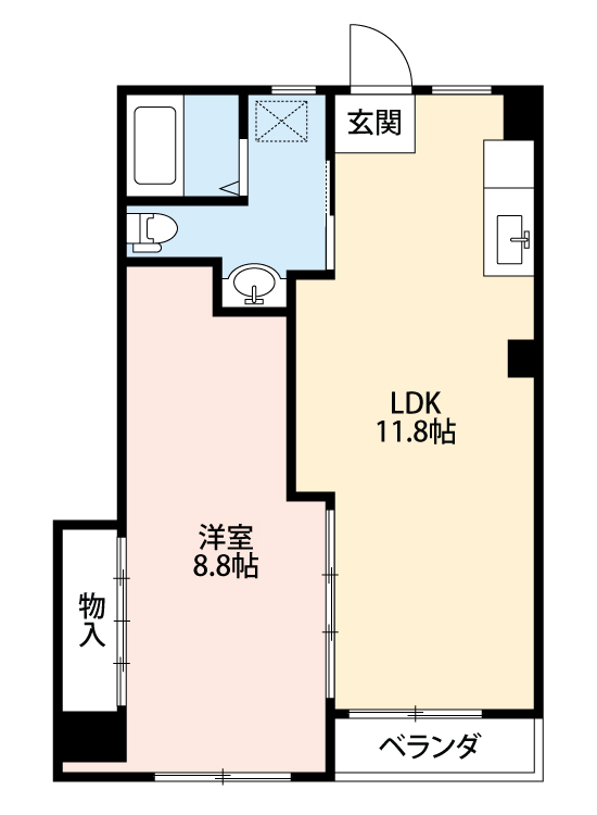 知立市池端のマンションの間取り