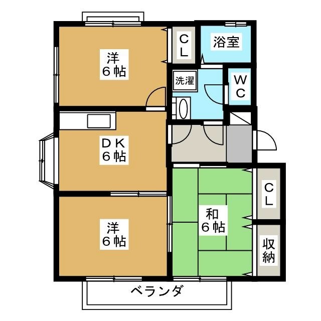 メゾンファミールＡの間取り