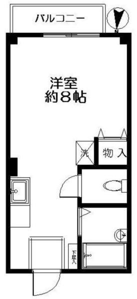 ラフィネ二子玉川の間取り